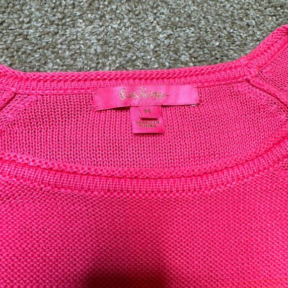 LILLY PULITZER Jody Sweater In Prosecco Pink Marled Ombre - Picture 3 of 4
